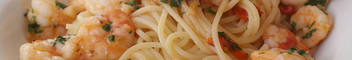 Eating Italian at Angelina's Spaghetti House restaurant in Stockton, CA.
